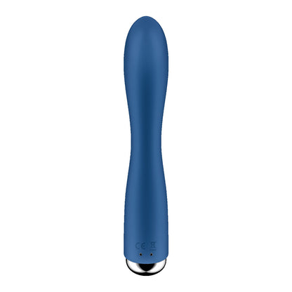 Satisfyer Spinning Rabbit 1 - Blue - Blue 20 cm USB Rechargeable Rotating Rabbit Vibrator-4048734