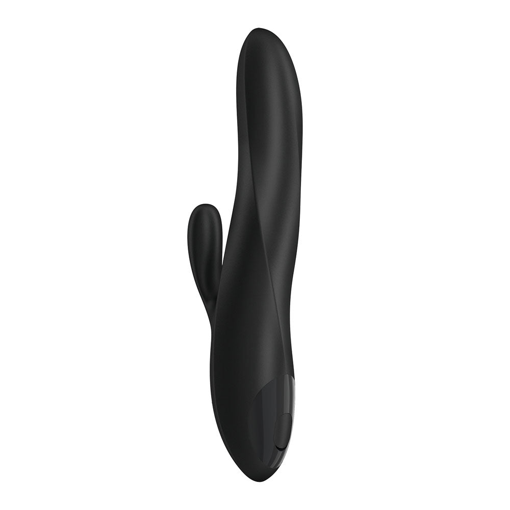 Satisfyer Heat Flex 3 - Black 23 cm USB-C Rechargeable Warming and Rotating Rabbit Vibrator - 4067650