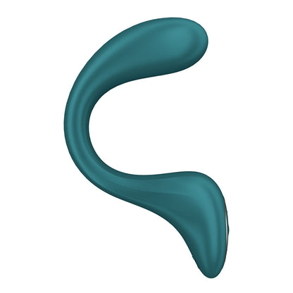 Satisfyer G For Goddess 2 - Bottle Green - Bottle Green 18.8 cm USB Rechargeable Vibrator with Clit Stim - 4080642