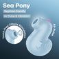 Satisfyer Sea Pony - Baby Blue USB-C Rechargeable Air Pulse Stimulator - 4081335