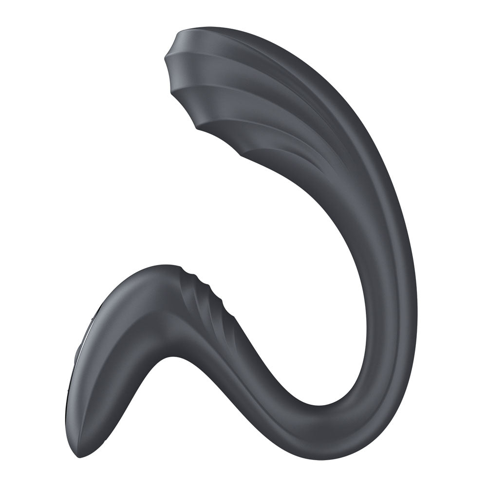 Satisfyer G For Goddess 3 - Grey - Grey 16 cm USB-C Rechargeable Vibrator with Clit Stim - 4082349