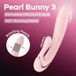 Satisfyer Pearl Bunny 3 - Pink 20.7 cm USB-C Rechargeable Rabbit Vibrator - 4082790