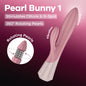 Satisfyer Pearl Bunny 1 - Pink 22.3 cm USB-C Rechargeable Rabbit Vibrator - 4082806