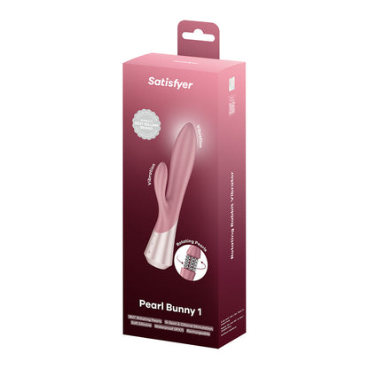 Satisfyer Pearl Bunny 1 - Pink 22.3 cm USB-C Rechargeable Rabbit Vibrator - 4082806