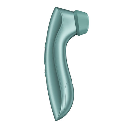 Satisfyer Pro 2+ Battery Series - Mint Green Air Pulse Clitoral Stimulator with Vibration - 4083582