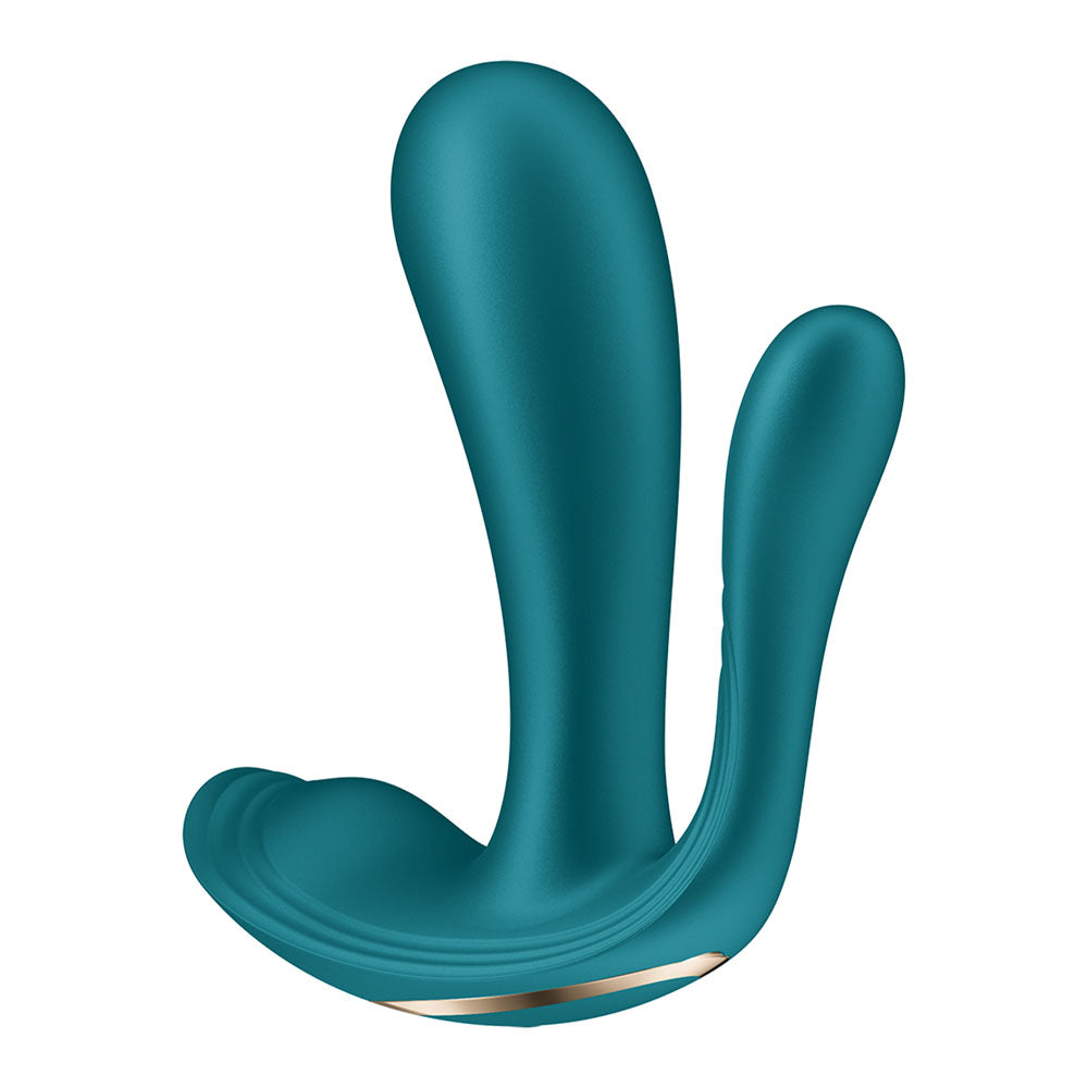 Satisfyer Top Secret + - Battery Series - Green Wearable Vibrator - 4083629