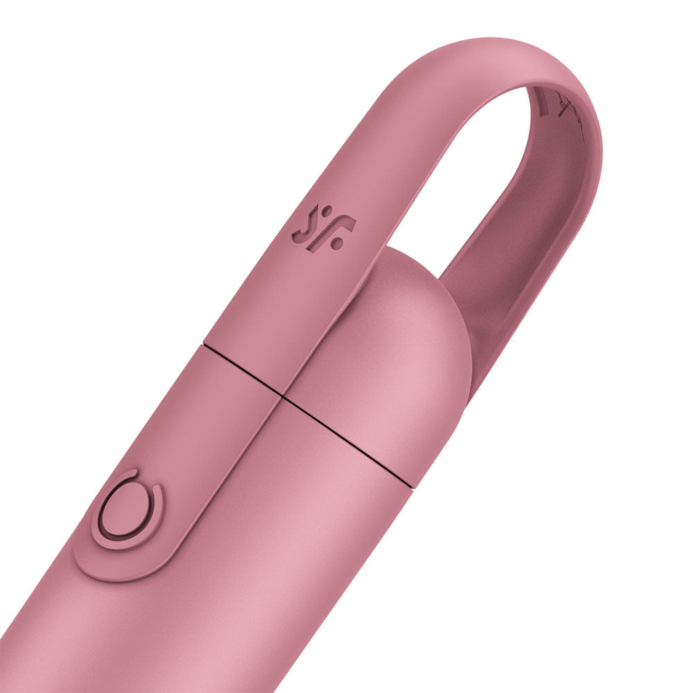 Satisfyer Bullet Groove - Battery Series - Rose Pink 9.8 cm Bullet - 4083698
