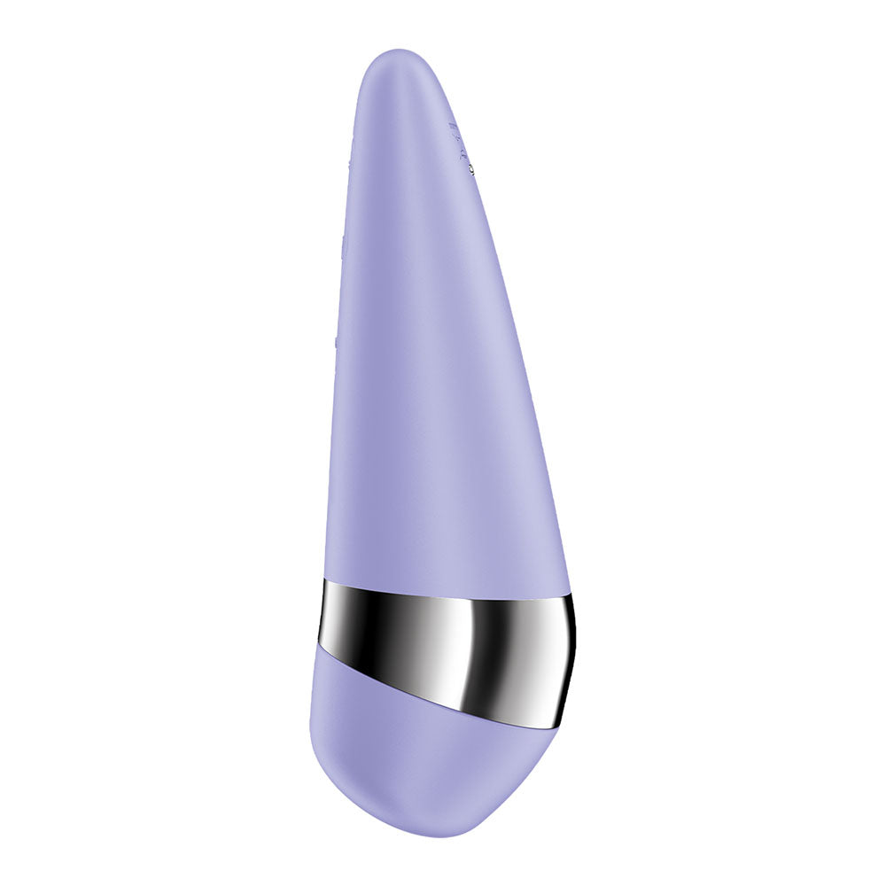 Satisfyer Pro 3+ Purple - Purple USB-Rechargeable Air Pulse Clitoral Stimulator with Vibration - 4083810
