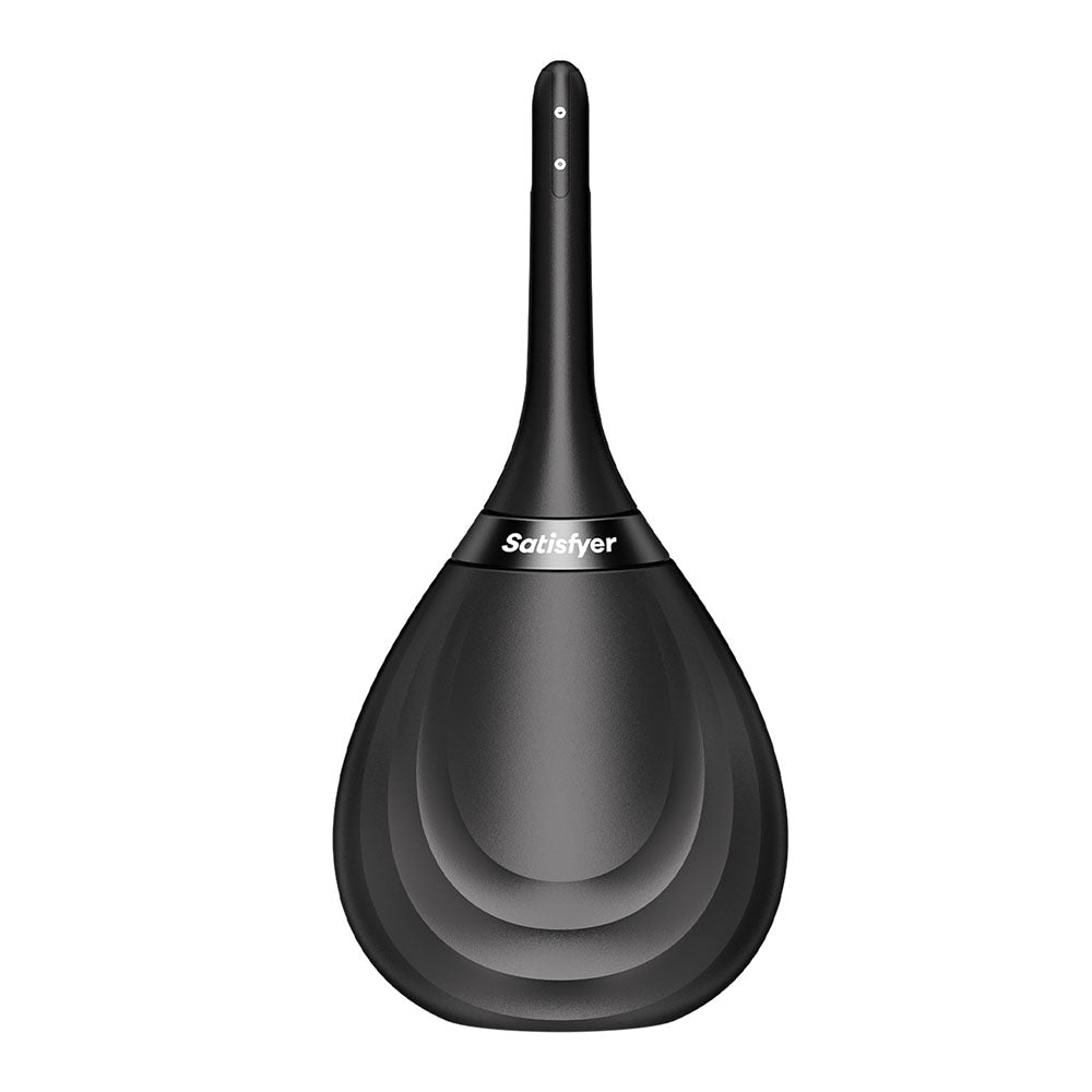 Satisfyer Clean & Play - Black Unisex Douche - 4083926