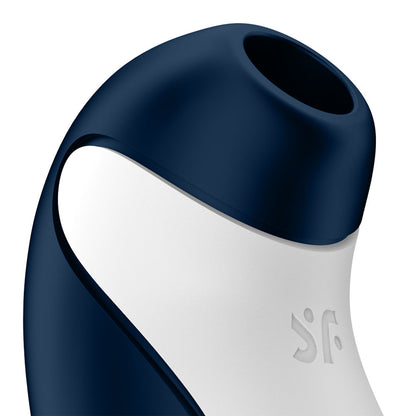 Satisfyer Orca - Battery Series - Navy Blue Air Pulse Clitoral Stimulator - 4083988