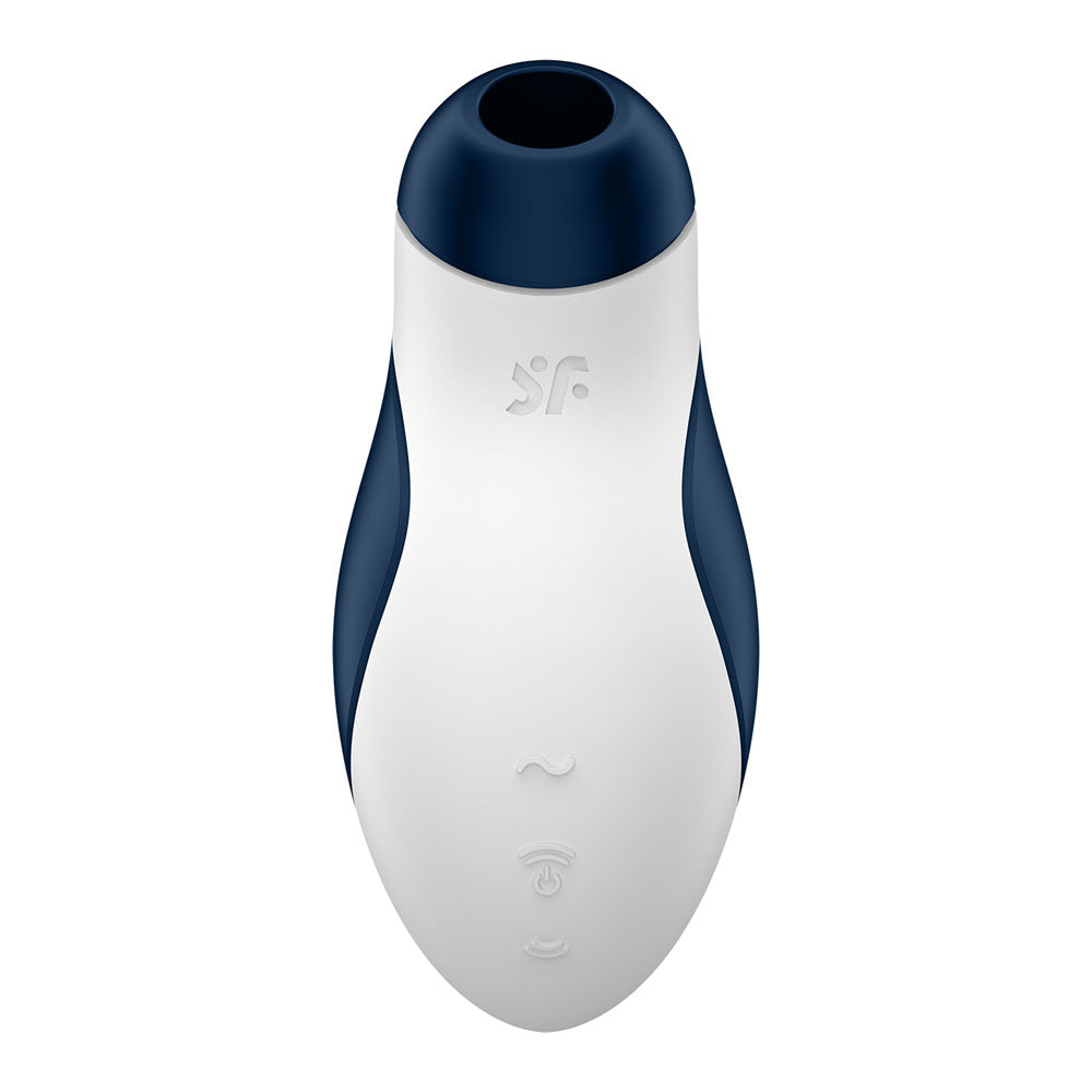 Satisfyer Orca - Battery Series - Navy Blue Air Pulse Clitoral Stimulator - 4083988