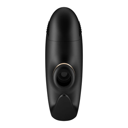 Satisfyer Pro 4 Couples - Battery Series - Black U-Shaped Couples Vibe with Air Pulsation - 4084022