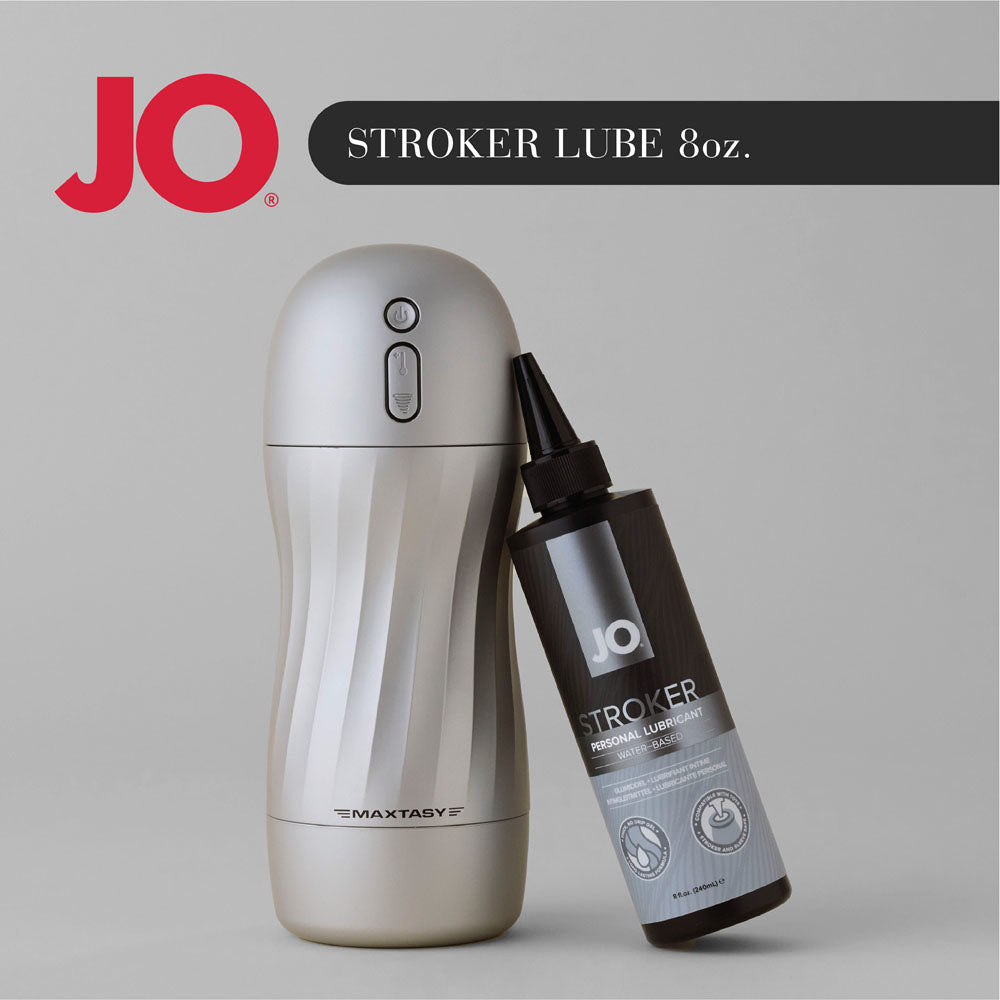 JO Stroker Lube - 240ml - Water Based Stroker Lubricant - 240 ml Bottle - 40844