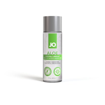 JO Aloe - 60ml - Water Based Lubricant with Aloe - 60 ml Bottle - 42025