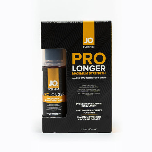JO Prolonger Spray - 60 mL - Desensitising Spray for Men - 60 ml Spray Bottle-42032