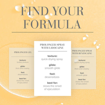 JO Prolonger Spray - 60 mL - Desensitising Spray for Men - 60 ml Spray Bottle-42032