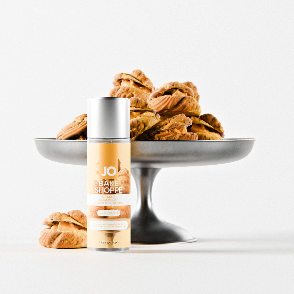 JO Bake Shoppe - Orange Creampuff - Orange Creampuff Flavoured Water Based Lubricant - 60 ml Bottle - 42051