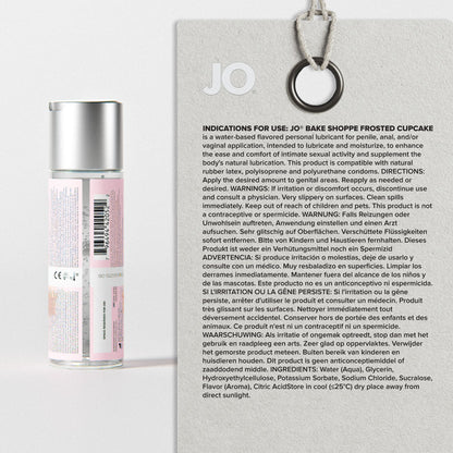 JO Bake Shoppe - Frosted Cupcake - Frosted Cupcake Flavoured Water Based Lubricant - 60 ml Bottle - 42052
