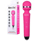 Adam & Eve Peak Wand Massager - Pink 19.1 cm USB Rechargeable Massager Wand