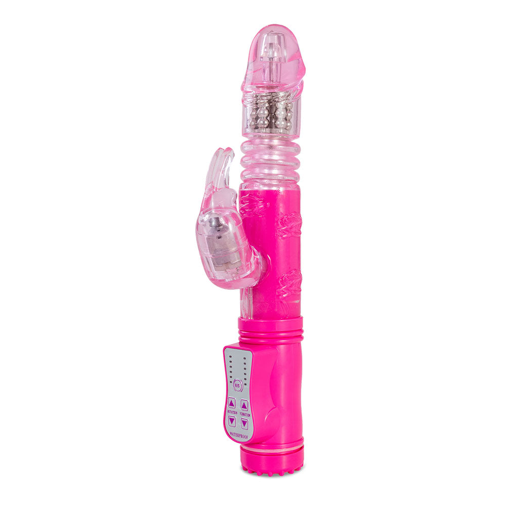Adam & Eve Eves First Thruster - Pink 24.75 cm (9.75) Thrusting Rabbit Vibrator-484K 6200