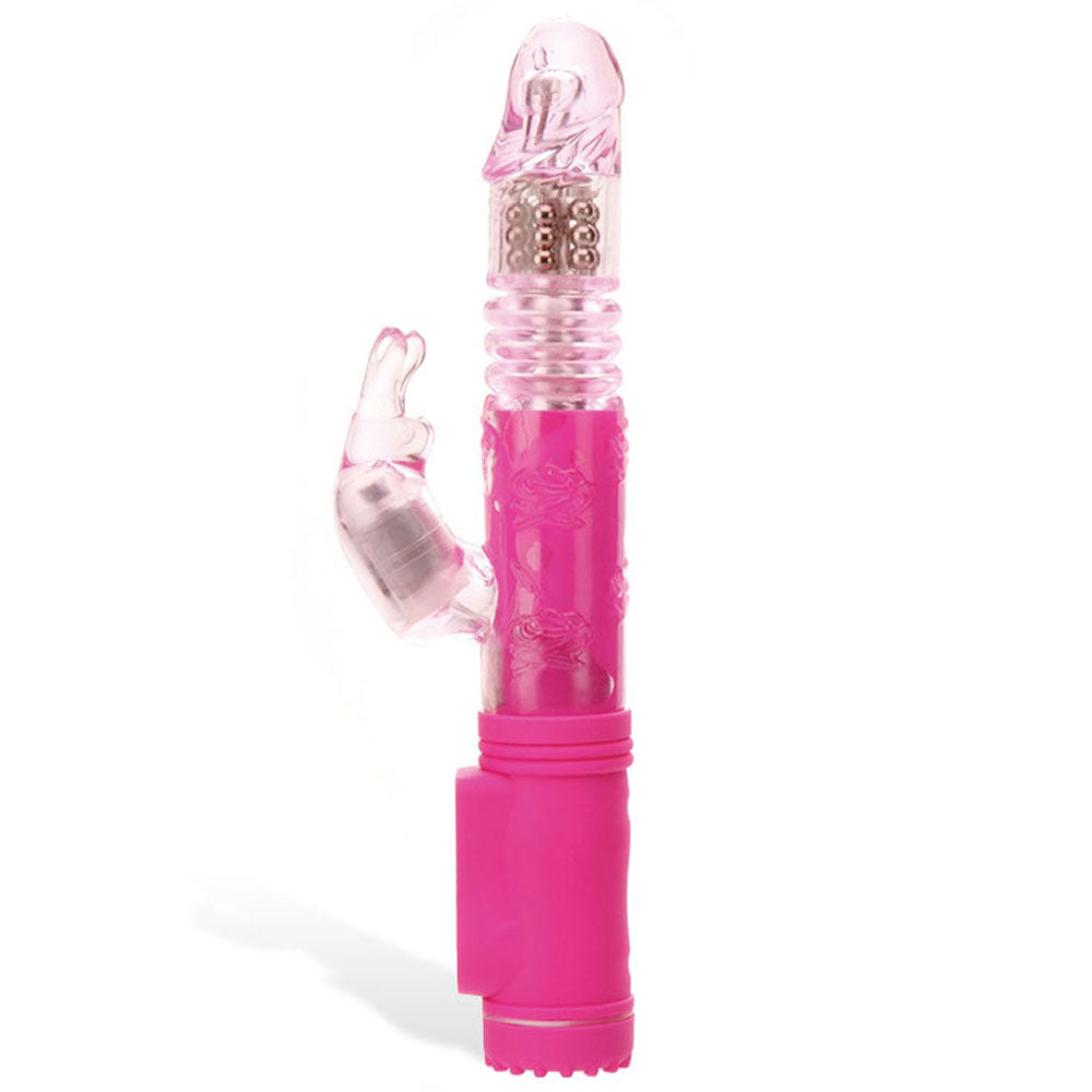 Adam & Eve Eves First Thruster - Pink 24.75 cm (9.75) Thrusting Rabbit Vibrator-484K 6200