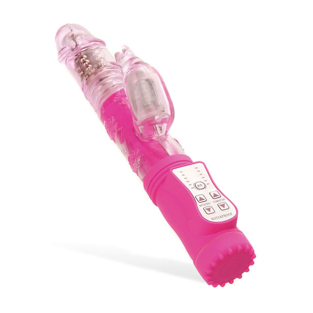 Adam & Eve Eves First Thruster - Pink 24.75 cm (9.75) Thrusting Rabbit Vibrator-484K 6200