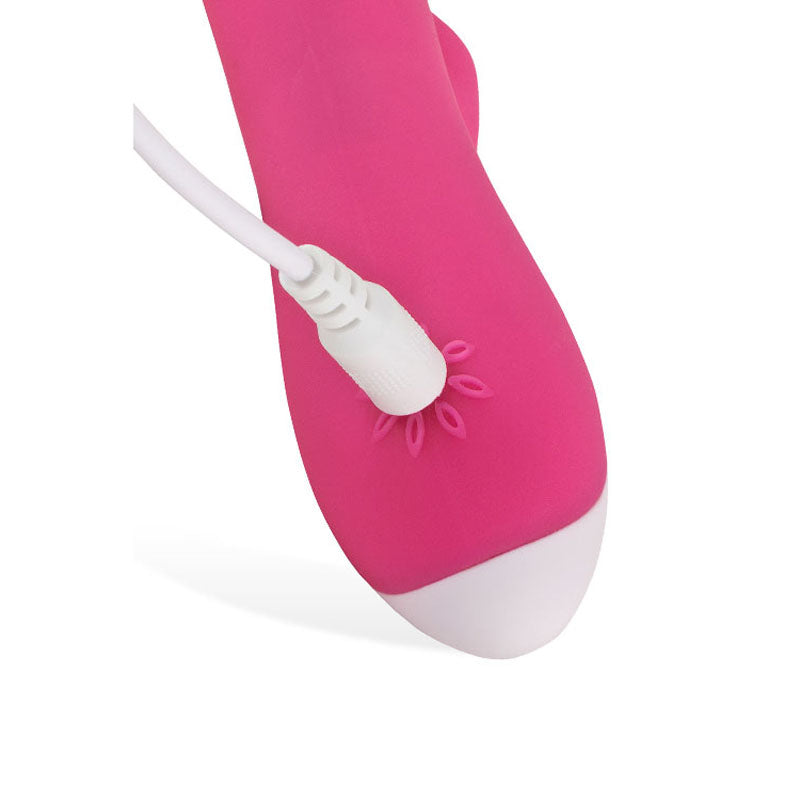 Adam & Eve The Warming Rabbit G - Pink 21.6 cm (8.5) USB Rechargeable Warming Rabbit Vibrator-623A 6200