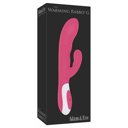 Adam & Eve The Warming Rabbit G - Pink 21.6 cm (8.5) USB Rechargeable Warming Rabbit Vibrator-623A 6200