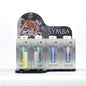 Maia SYMBA Display - Coloured Rechargeable Bullets - Display of 4 Colours x 3 each with Tester - AC-054