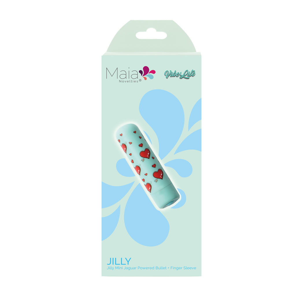 Maia JILLY - Teal - Teal USB Rechargeable Powerful Finger Stimulator - AF-MA24-16
