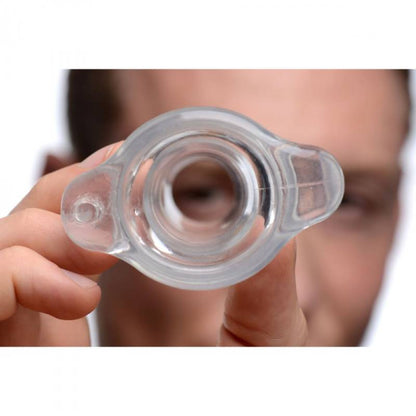 Master Series Gape Glory - Large Clear Hollow Anal Plug