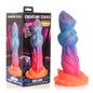 Creature Cocks Aqua-Cock - Glow in Dark Multi-Coloured 19.3 cm Fantasy Dildo-AH291