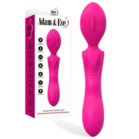 Adam & Eve GRINDER WAND - Pink 23.9 cm USB Rechargeable Massage Wand