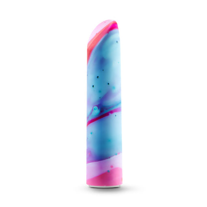 Limited Addiction Fascinate Power Vibe - Peach 10.2 cm USB Rechargeable Bullet