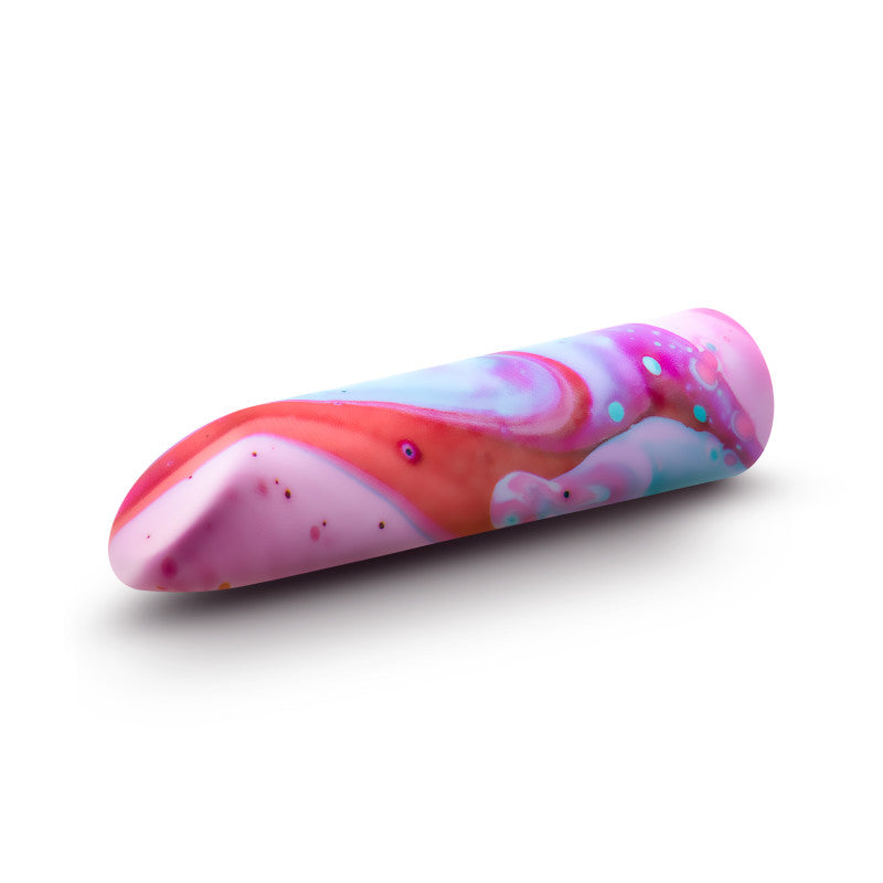 Limited Addiction Fascinate Power Vibe - Peach 10.2 cm USB Rechargeable Bullet