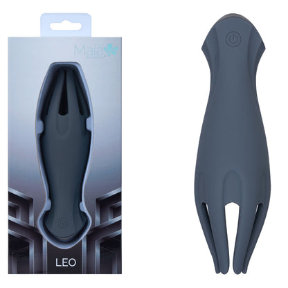 Maia LEO - Grey - Grey USB Rechargeable Penis Head Tickler-BO-25-18-GREY