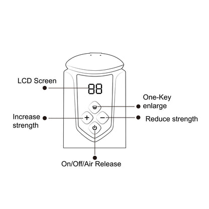 Maia ARCHER - Blue USB Rechargeable Automatic Penis Pump-BO-25-19