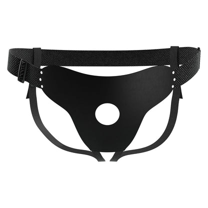 Party Up NICK Strap-On Harness - Black Adjustable Strap-On Harness (No Probe Included)-BW-022097-PU