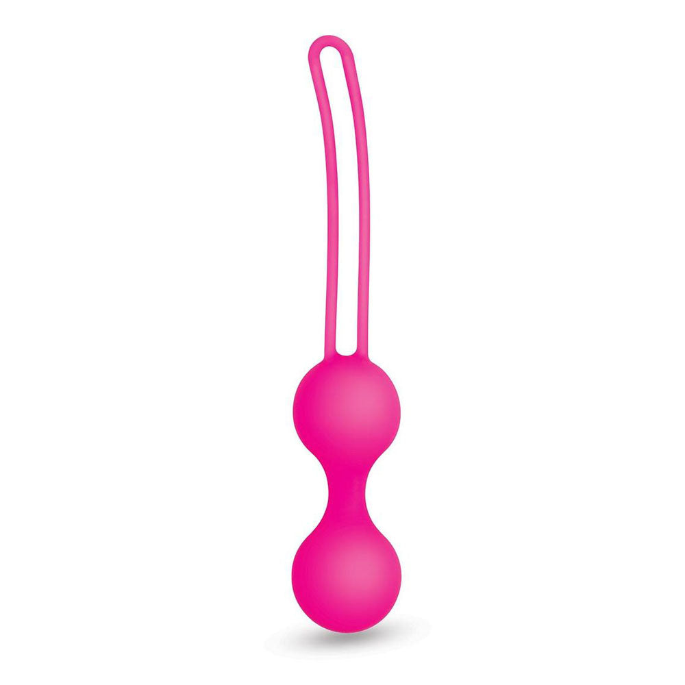 Bodywand Squeeze Medium Kegel Duo - Pink Kegel Balls - 50 grams-BW2009