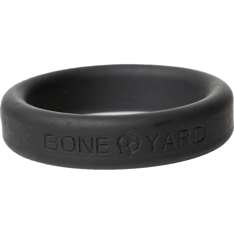 Boneyard Silicone Ring 40mm - Black 40 mm Cock Ring-BY0140