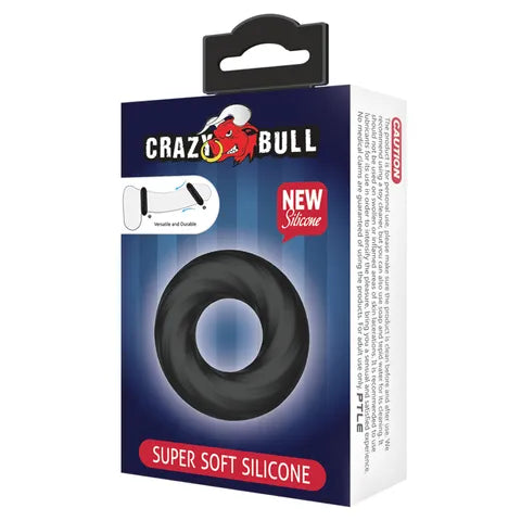 CRAZY BULL Cock Ring - Black 