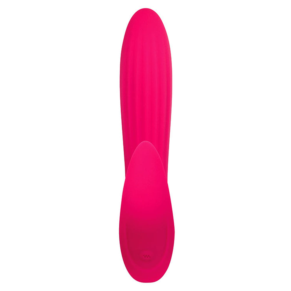 Adam & Eve EVES BLISS VIBRATOR - Pink 17.8 cm USB Rechargeable Rabbit Vibrator-E658 6200