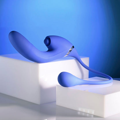 Evolved ALL IN - Purple USB Recahrgeable Triple Stimulating Vibrator-EN-RS-6152-2