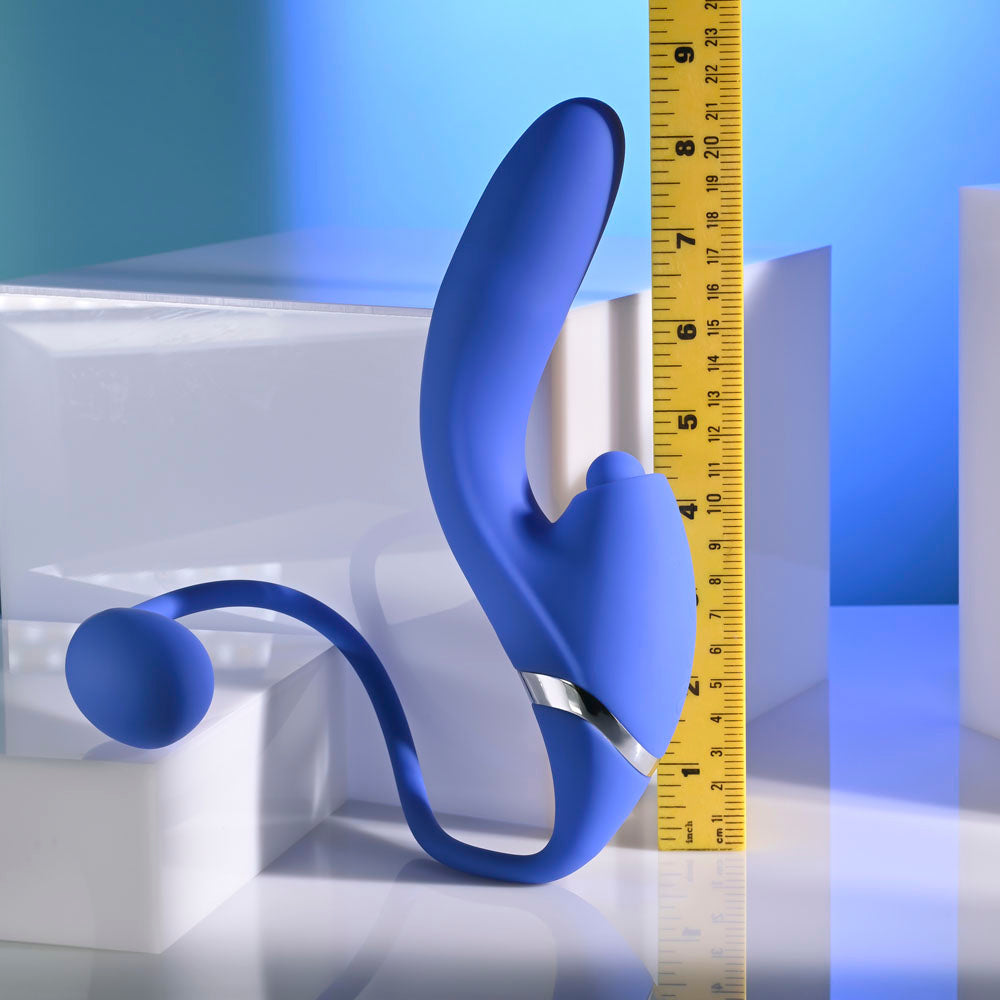 Evolved ALL IN - Purple USB Recahrgeable Triple Stimulating Vibrator-EN-RS-6152-2