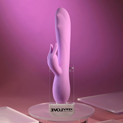 Evolved BEAD THE WAY - Pink 23.2 cm USB Rechargeable Rabbit Vibrator-EN-RS-6527-2