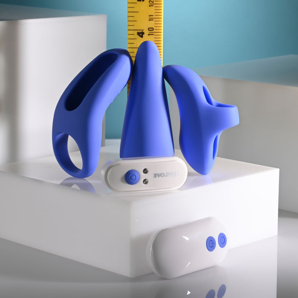 Evolved TAKE YOUR PICK - Rechargeable Bullet with 3 Interchargeable Sleeves - EN-RS-6954-2