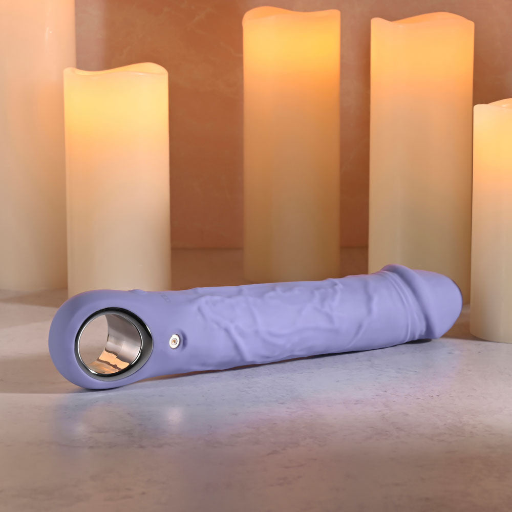 Evolved LARGE PURPLE FANTASY - Purple 21.8 cm USB Rechargeable Vibrator-EN-RS-6961-2