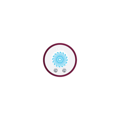 Evolved Mighty Thick - Burgundy Red 9 cm USB Rechargeable Bullet-EN-RS-7624-2