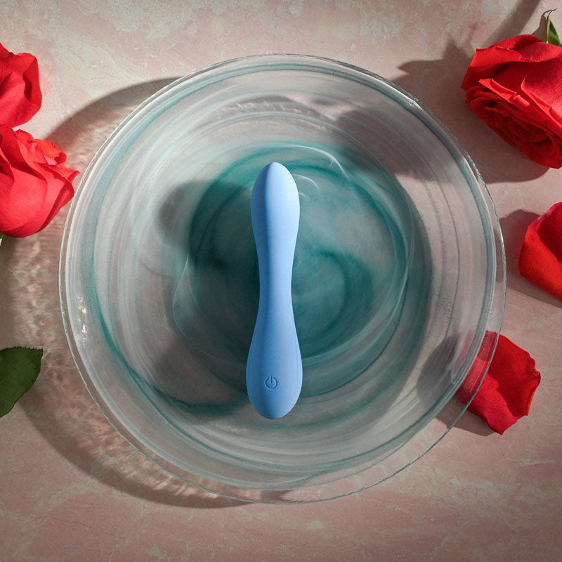 Evolved BLUE CRUSH - 12 cm USB Rechargeable Mini Vibrator