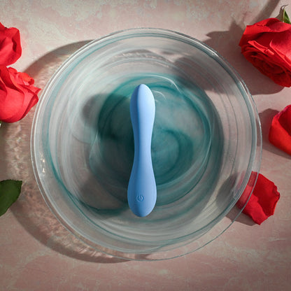 Evolved BLUE CRUSH - 12 cm USB Rechargeable Mini Vibrator